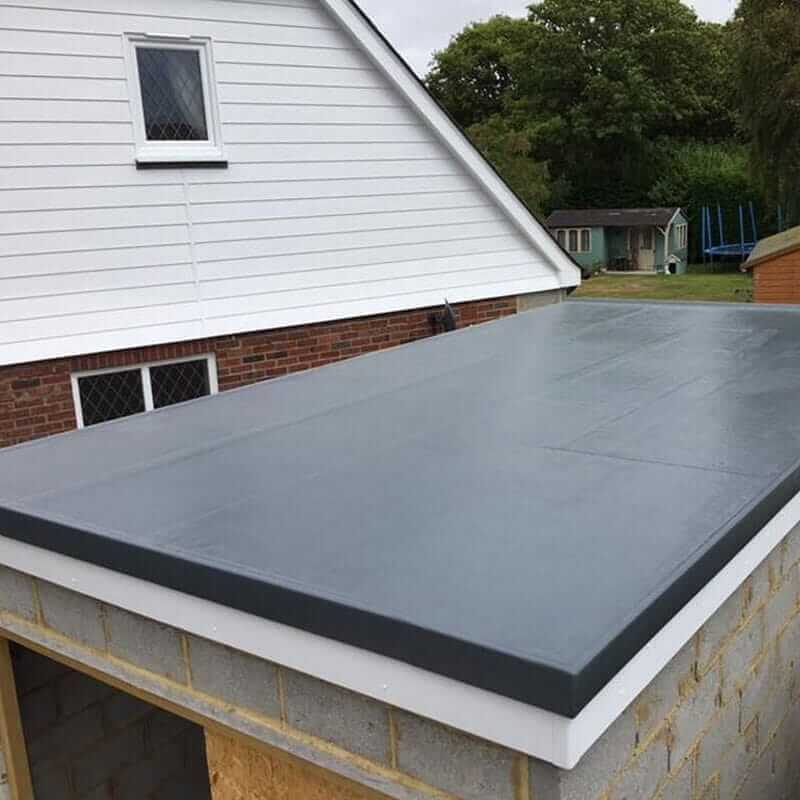 flat roof installation